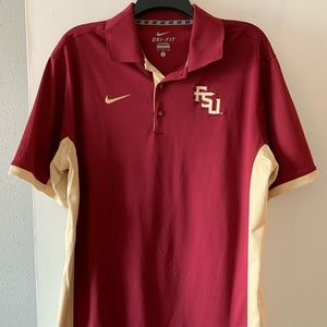 FSU Nike DriFit Men’s polo